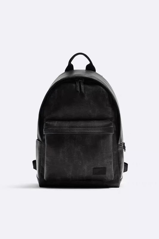 ZARA Leather Men Backpack