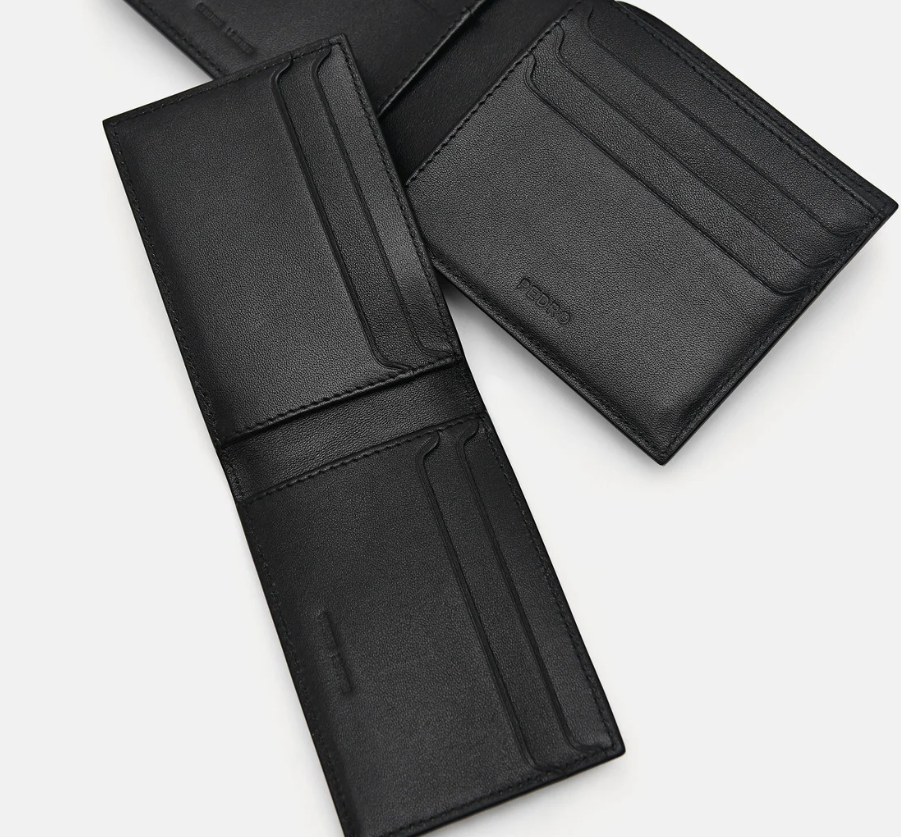 PEDRO Leather Bi-Fold Wallet